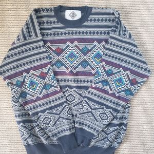 Vintage wool ski sweater